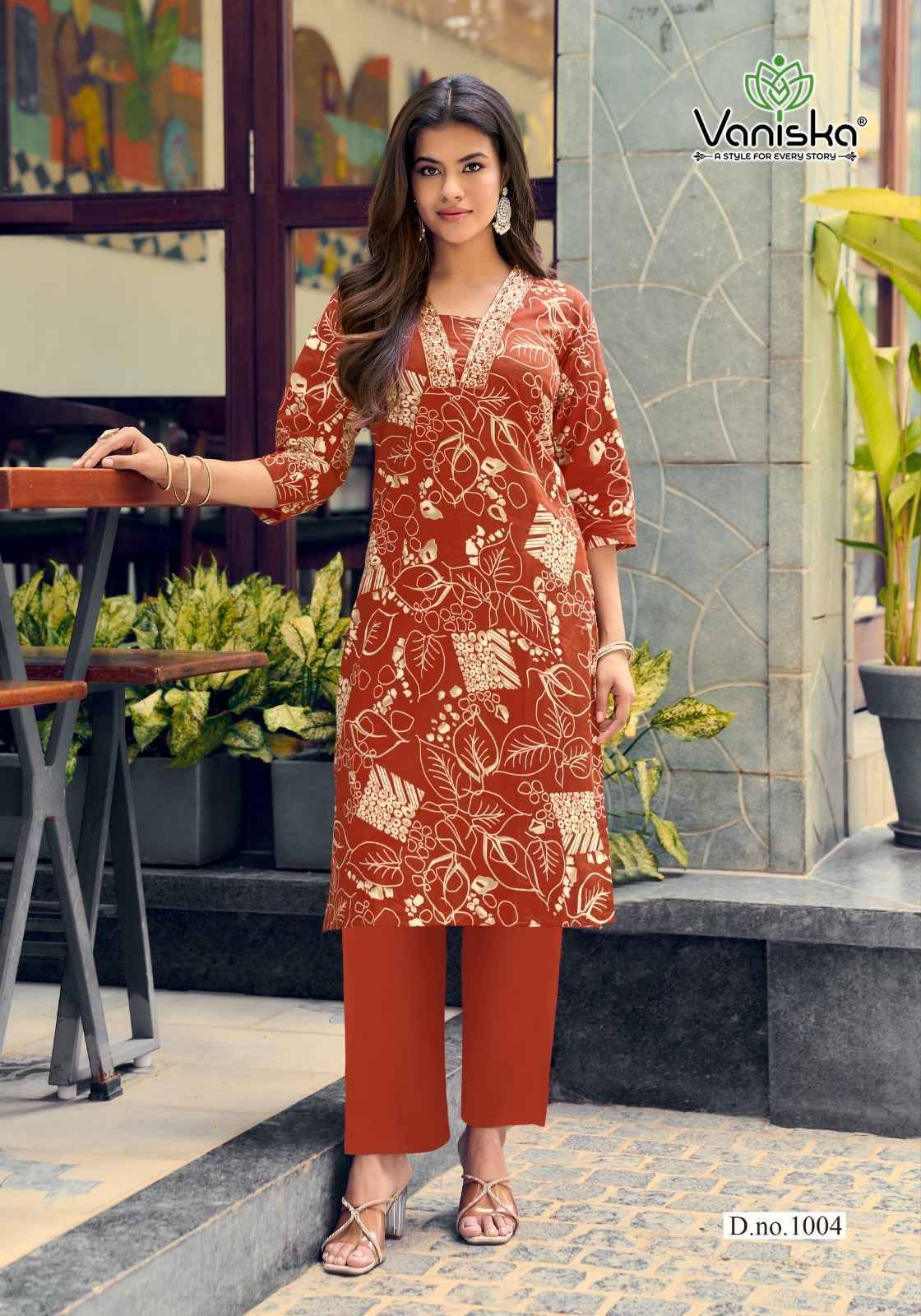COTTON CANDY VOL.1 By VANISKA 1001 to 1006 Series Designer Collection Beautiful Stylish Fancy Colorful Party Wear & Occasional Wear Cotton Print Kurtis At Wholesale Price